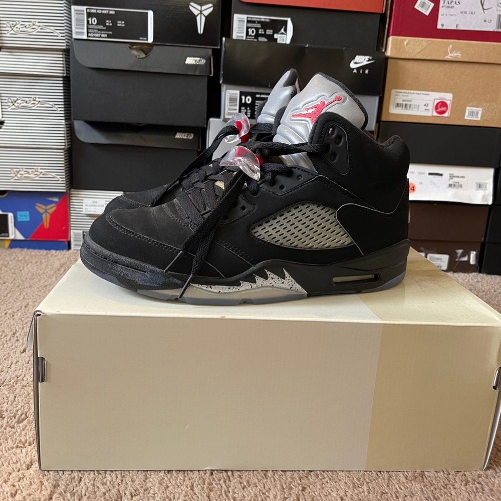 Nike Air Jordan Retro 5 V Blk Metallic sz 10